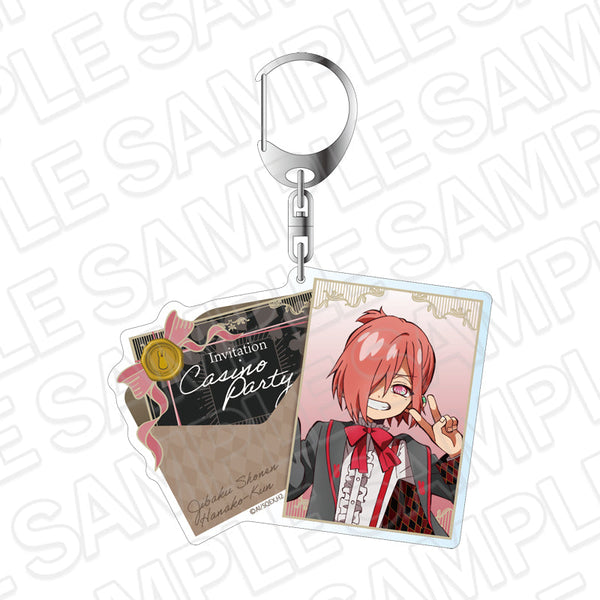 『地縛少年花子くん2』アクリルキーホルダー ミツバ カジノ ver.