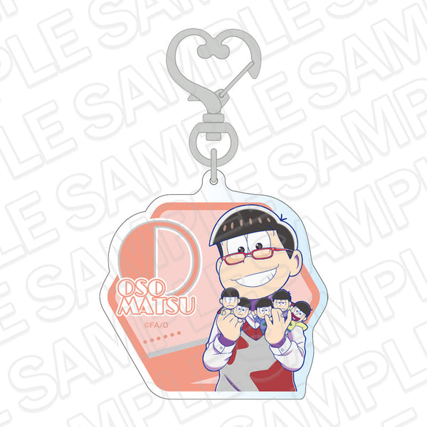 『おそ松さん』ホログラムキーホルダー おそ松 ぬいと一緒 ver.