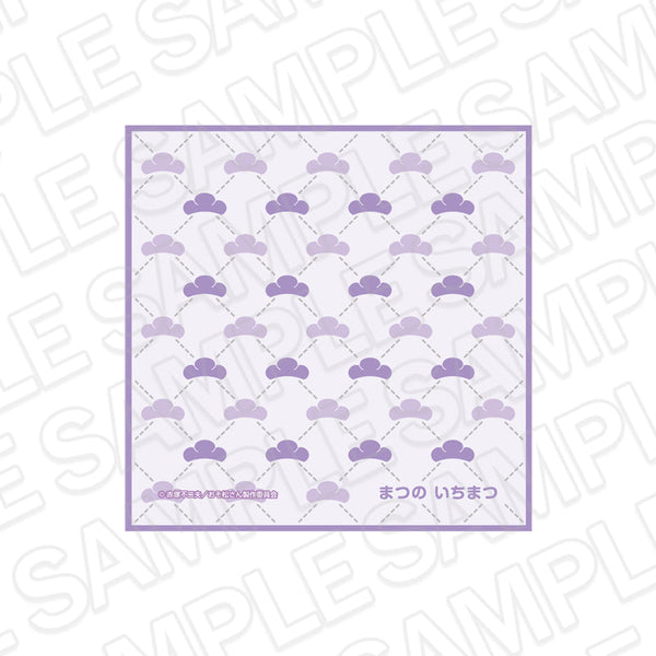 『おそ松さん』おなまえミニタオル 一松 ぬいと一緒 ver.