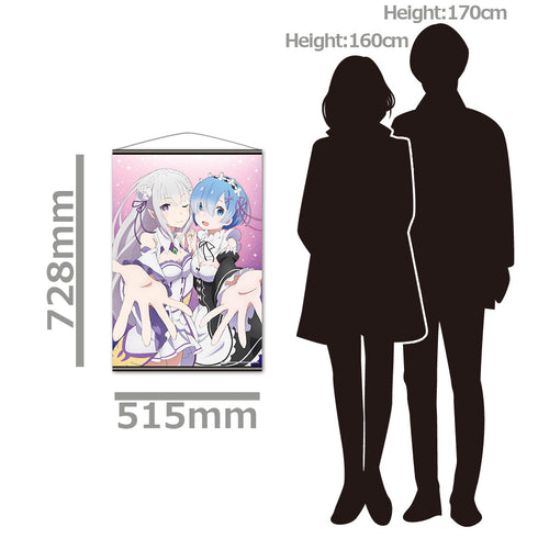 『Re:ゼロから始める異世界生活』B2タペストリー エミリア&レム ver.1【202601再販】