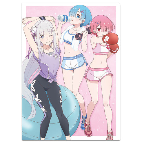 《Re:从零开始的异世界生活》文件夹 艾米莉亚&蕾姆&拉姆【202601再版】