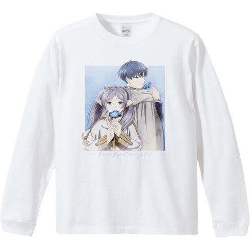 『葬送のフリーレン』リブ付ロングスリーブTシャツ フリーレン&ヒンメル