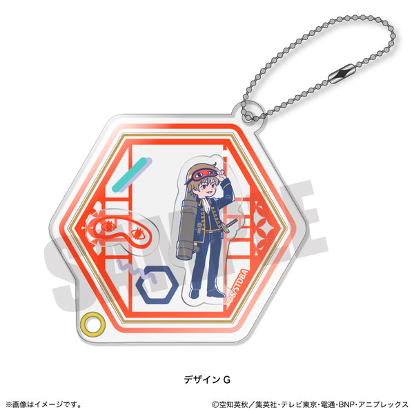 『銀魂』れとぽぷ シャカシャカアクリルキーホルダー G 沖田総悟