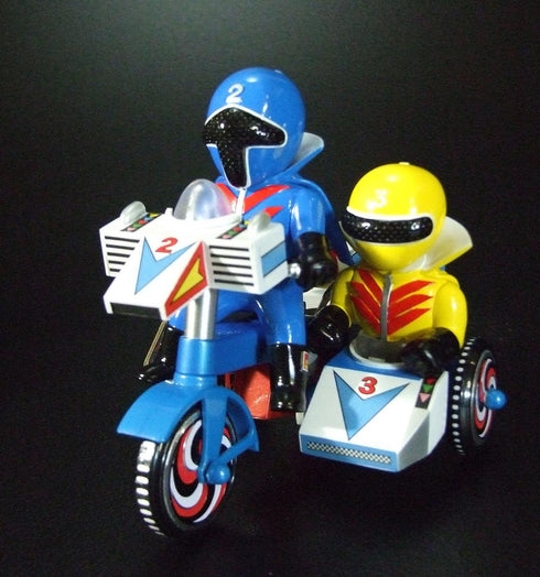 『ゴレンジャー』EX三輪車 アオレンジャー+キレンジャー Bタイプ
