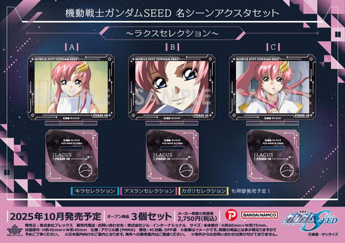 『機動戦士ガンダムSEED』名シーンアクスタセット-ラクスセレクション-