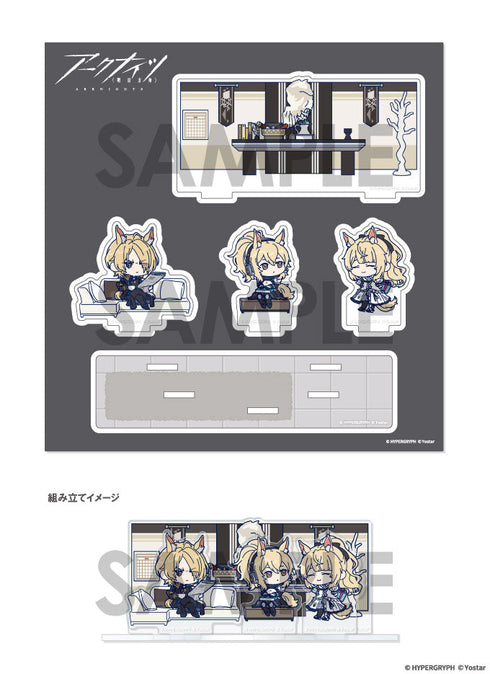 『アークナイツ』わちゃっと!ジオラマアクリルスタンド E ムリナール&ニアール&ブレミシャイン