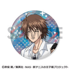 『新テニスの王子様』トレーディングホログラム缶バッジ -王子様達の休日- BOX.A