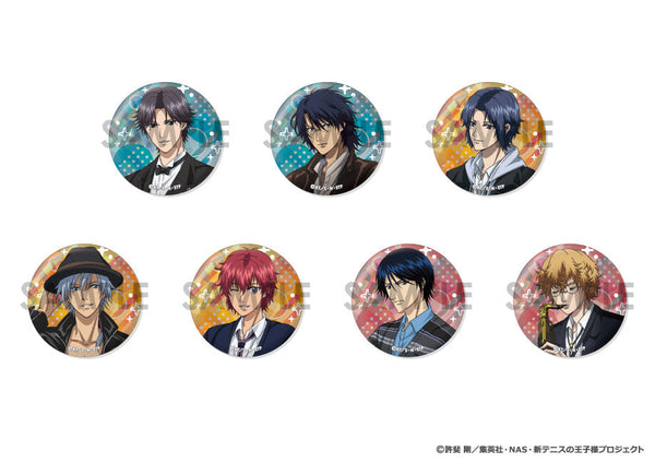 『新テニスの王子様』トレーディングホログラム缶バッジ -王子様達の休日- BOX.B