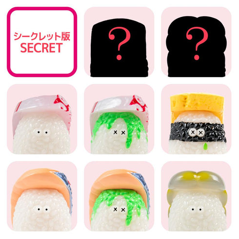 『寿司怪獣 スシエルエー』リアル寿司サイズ フィギュアコレクション3【BOX】