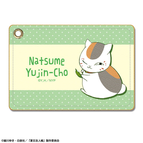 『夏目友人帳』レザーパスケース デザイン04(ニャンコ先生/D)【202602再販】