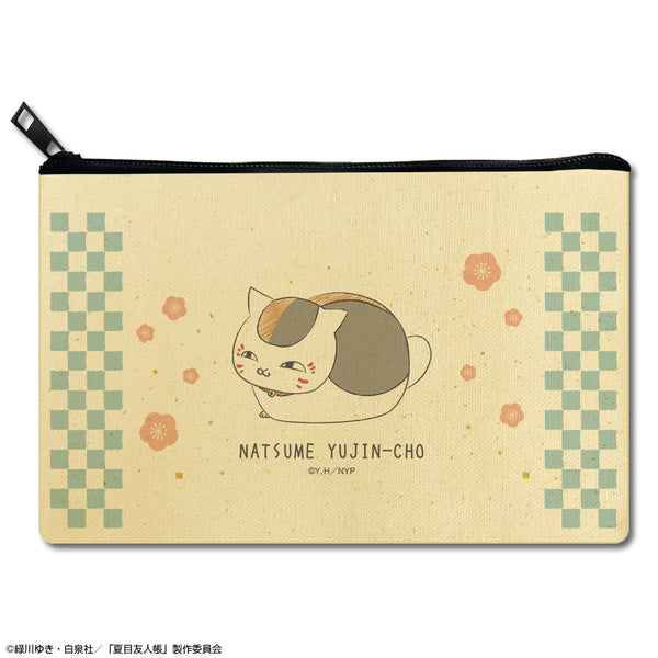 『夏目友人帳』フラットポーチ デザイン02(ニャンコ先生/B)【202602再販】