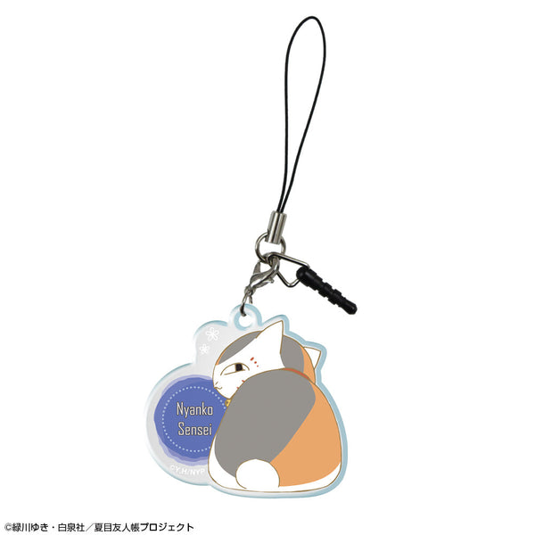 『夏目友人帳』アクリルイヤホンジャックアクセサリー デザイン03(ニャンコ先生/C)【202602再販】
