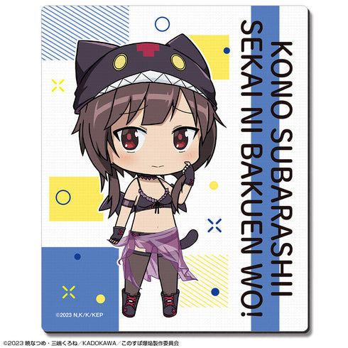 『この素晴らしい世界に爆焔を!』ラバーマウスパッド デザイン04(めぐみん/ちびキャラちょむすけ風水着Ver.)【202601再販】