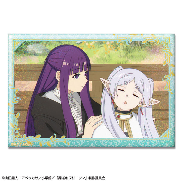 『葬送のフリーレン』ホログラム缶バッジ デザイン26(フリーレン&フェルン/C)【202602再販】