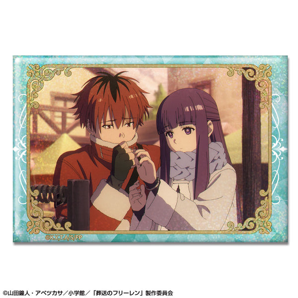 『葬送のフリーレン』ホログラム缶バッジ Ver.2 デザイン29(フェルン&シュタルク)【202602再販】