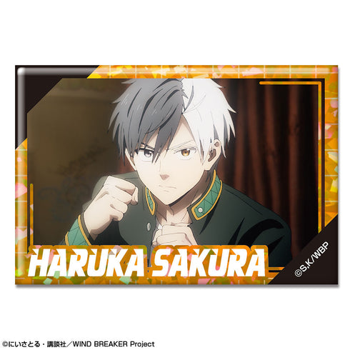 『WIND BREAKER』ホログラム缶バッジ デザイン02(桜遥/B)【202602再販】