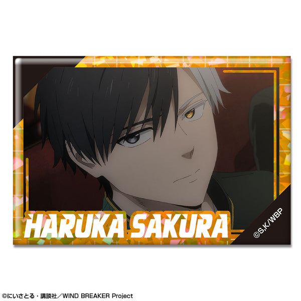 『WIND BREAKER』ホログラム缶バッジ デザイン05(桜遥/E)【202602再販】