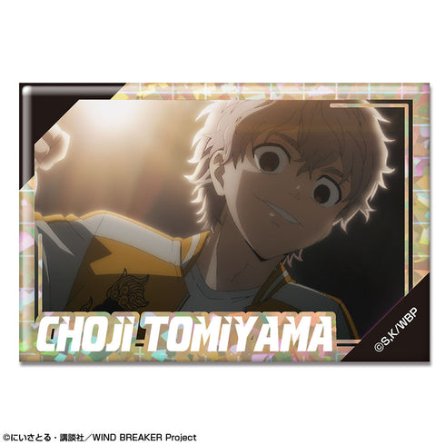 『WIND BREAKER』ホログラム缶バッジ デザイン21(兎耳山丁子/B)【202602再販】