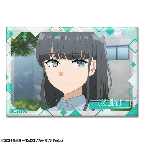 『青春ブタ野郎はサンタクロースの夢を見ない』ホログラム缶バッジ デザイン08(赤城郁実)【202601再販】