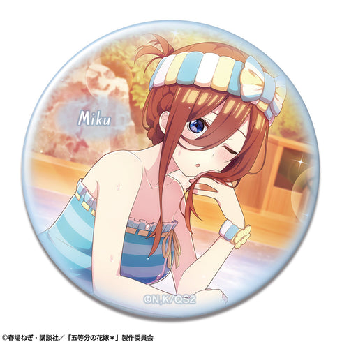 『五等分の花嫁*』缶バッジ Ver.2 デザイン03(中野三玖/A)【202601再販】