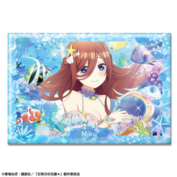 『五等分の花嫁*』ホログラム缶バッジ Ver.2 デザイン08(中野三玖/B)【202601再販】