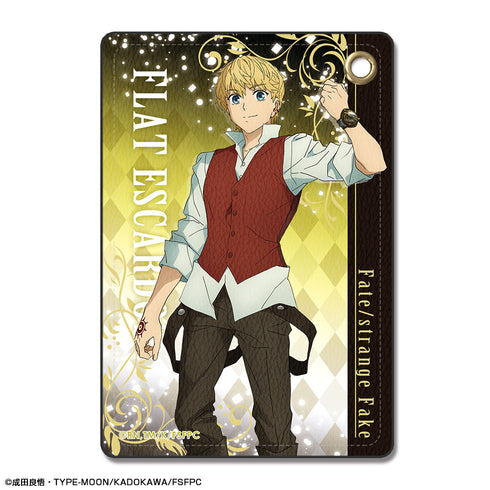 『Fate/strange Fake』レザーパスケース デザイン06(フラット・エスカルドス)【202601再販】