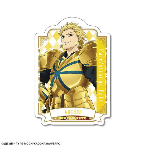 『Fate/strange Fake』ミニステッカー デザイン04(アーチャー)【202601再販】