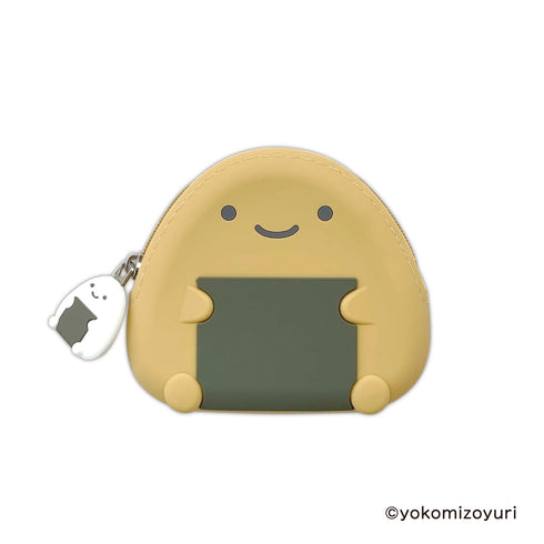 『なんでもいきもの』シリコンポーチ おにぎり