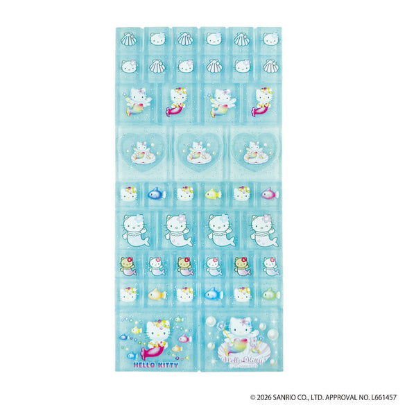 『三丽鸥角色』Hello Kitty 瓷砖贴纸 美人鱼【202601再版】