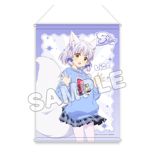 『まちカドまぞく2丁目』B3タペストリー リコ