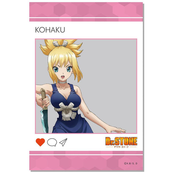 『Dr.STONE』SNS風クリアカード コハク