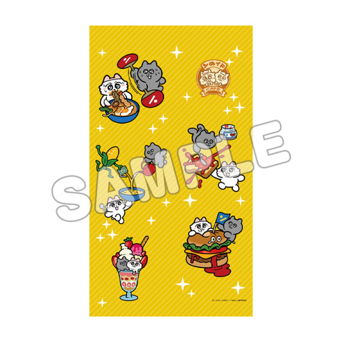 『ンめねこ』マルチタペストリーのれん 描き下ろし