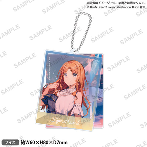 『BanG Dream! It's MyGO!!!!!』スライドアクリルキーホルダー 長崎そよ 記念ビジュアルVer.