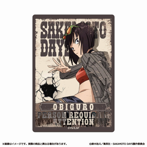 『SAKAMOTO DAYS』ステッカー<第 1 弾>/帯黒