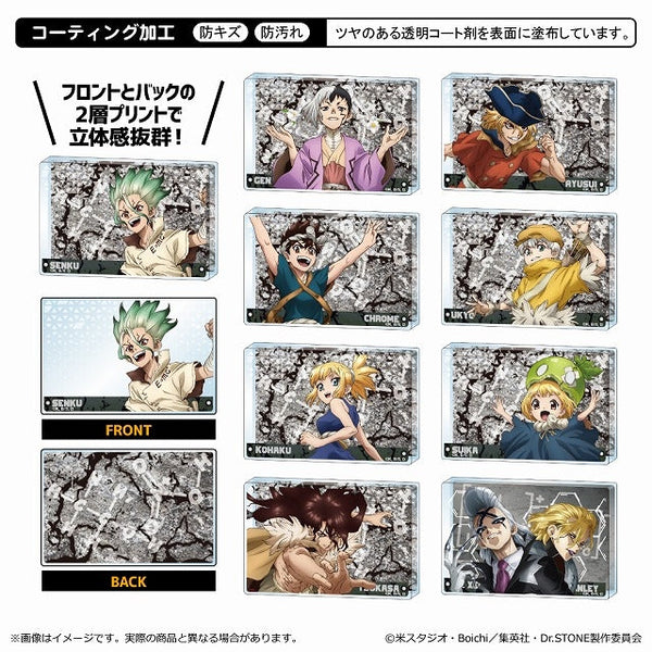 『Dr.STONE』ミニアクリルブロック【BOX】
