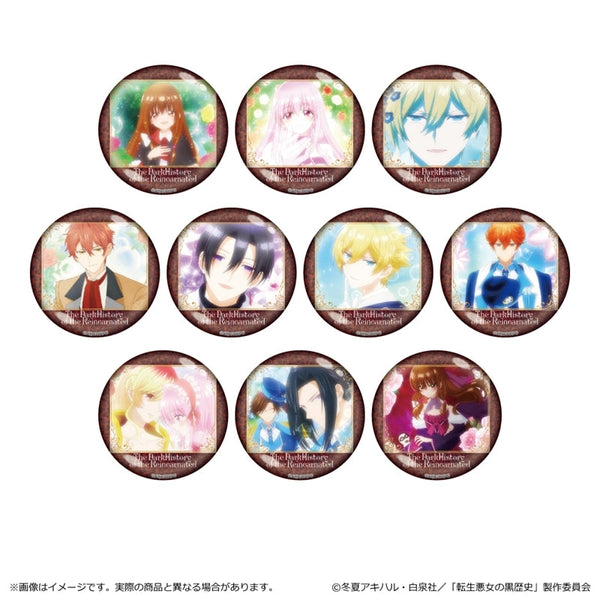 『転生悪女の黒歴史』ホログラム缶バッジ【BOX】