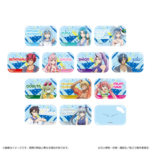 『転生したらスライムだった件』蒼海の涙編 スクエア缶バッジ【BOX】