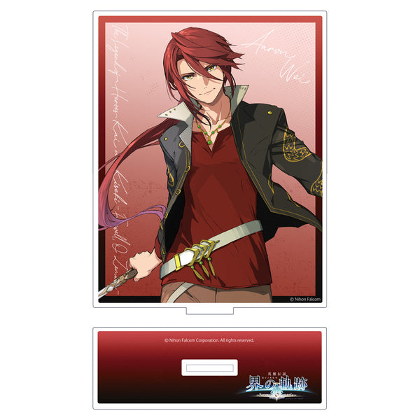『英雄伝説 界の軌跡 -Farewell, O Zemuria-』アクリルパネルスタンド(アーロン・ウェイ)