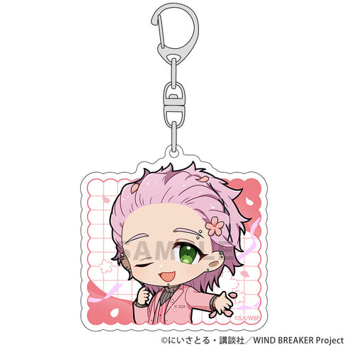 『WIND BREAKER』アクリルキーホルダー(桐生 三輝/さくらスーツ)