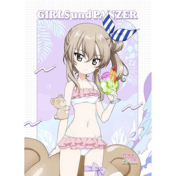 『ガールズ&パンツァー 最終章』描き下ろしB2タペストリー(島田愛里寿/リゾート水着)