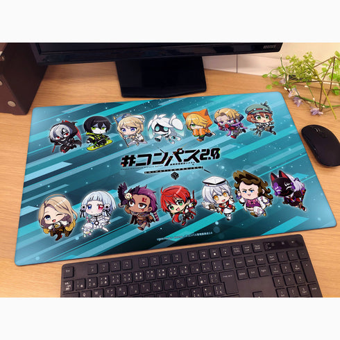 『#コンパス2.0 戦闘摂理解析システム』ラバーマット Ver.B