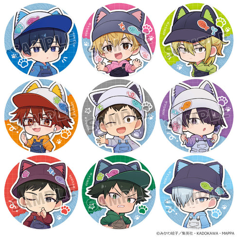 『忘却バッテリー』トレーディング缶バッジ ストリートコーデ/ミニキャラ【BOX】