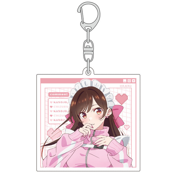 『彼女、お借りします』描き下ろしアクリルキーホルダー (水原千鶴/ジャージメイド)