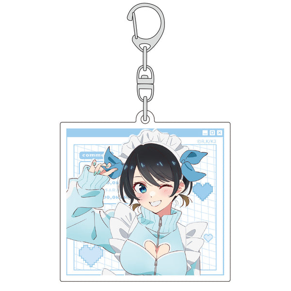 『彼女、お借りします』描き下ろしアクリルキーホルダー (更科瑠夏/ジャージメイド)