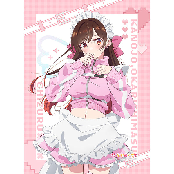 『彼女、お借りします』描き下ろしB2タペストリー (水原千鶴/ジャージメイド) Wスエード