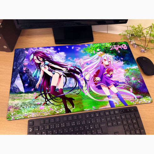 『ノーゲーム・ノーライフ』ノーゲーム・ノーライフ ゼロ ラバーマット(白&シュヴィ 2)