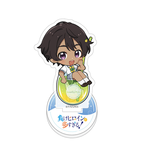 『負けヒロインが多すぎる!』ミニアクリルスタンド(焼塩檸檬/サイダー)