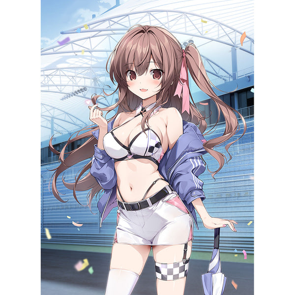 『karory先生』描き下ろしB2タペストリー (蒼海舞香/レースクイーン)Wスエード