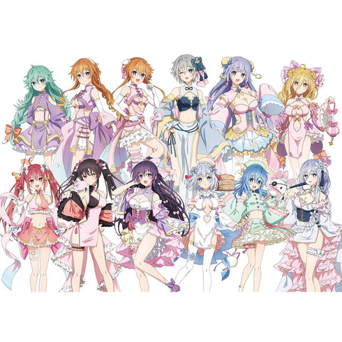 『デート・ア・ライブV』描き下ろしキャラファイングラフ(パステルチャイナ)A4