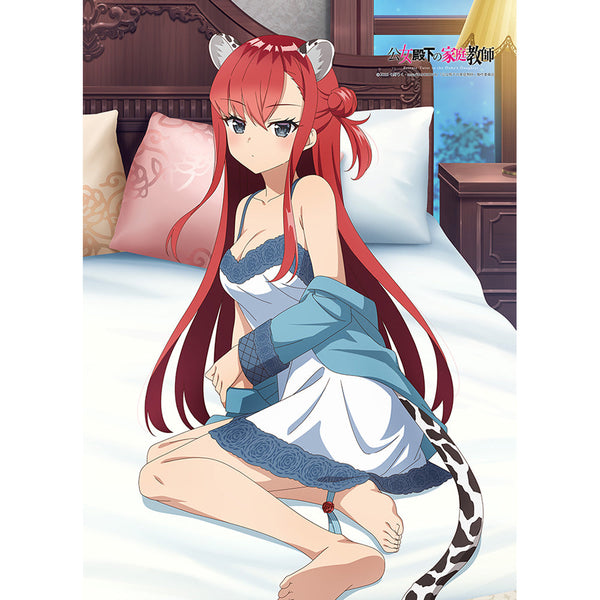 『公女殿下の家庭教師』描き下ろしB2タペストリー(リディヤ・リンスター/ケモミミルームウェア)Wスエード